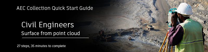 Surface from point cloud