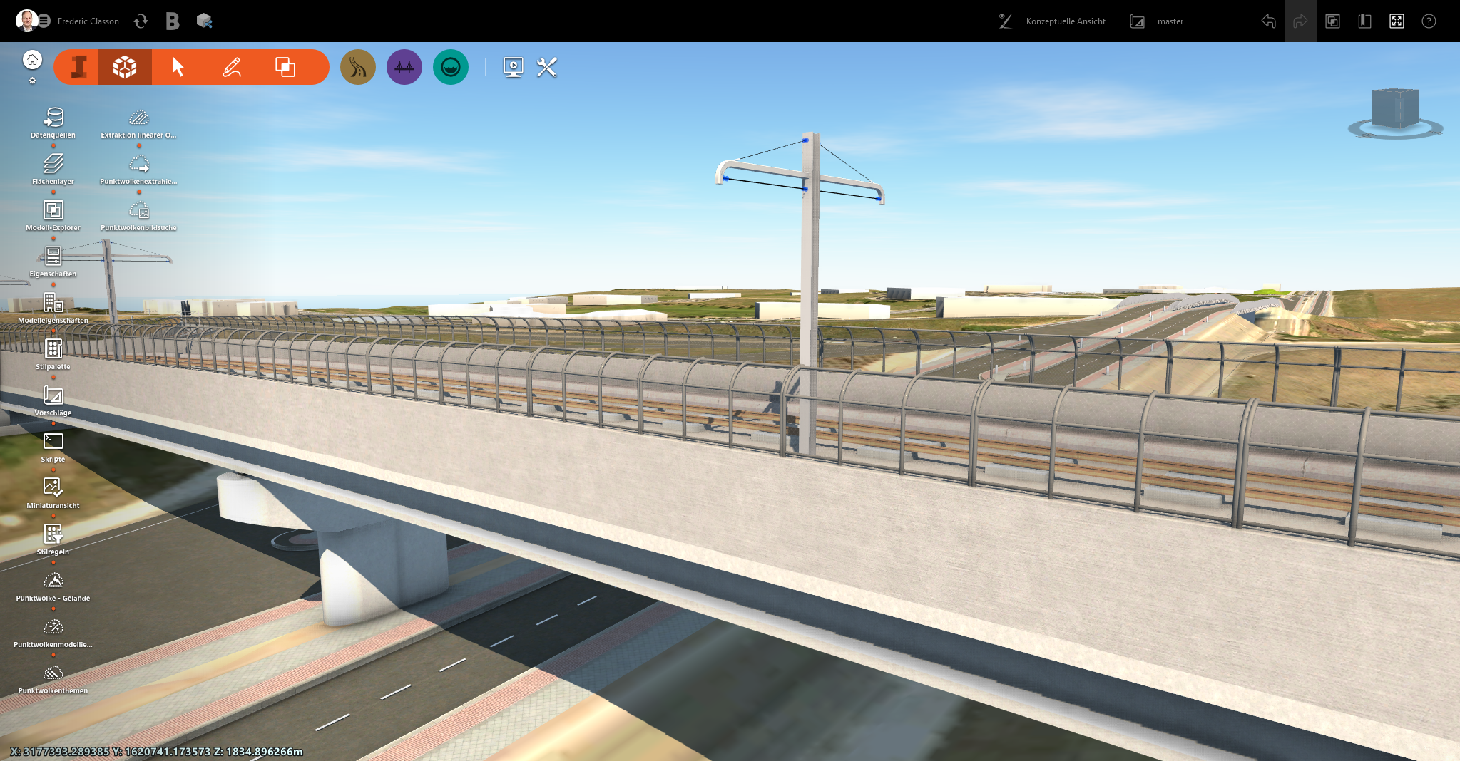 Create conceptual railway designs