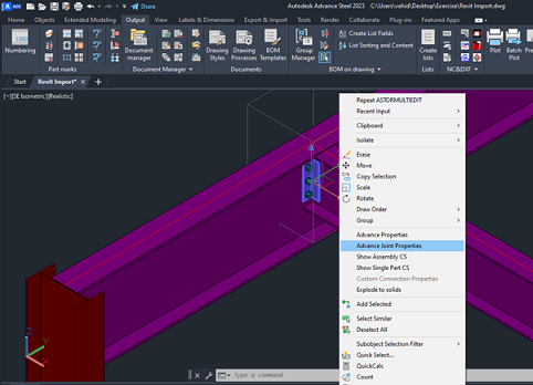 Steel detailing and fabrication part four