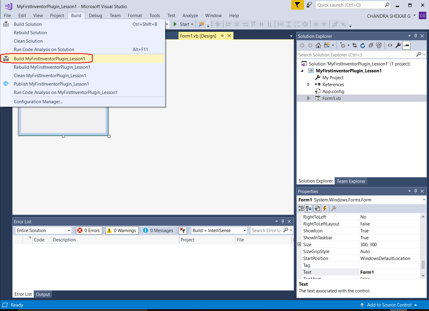Lesson 2: Programming Overview - Autodesk Inventor