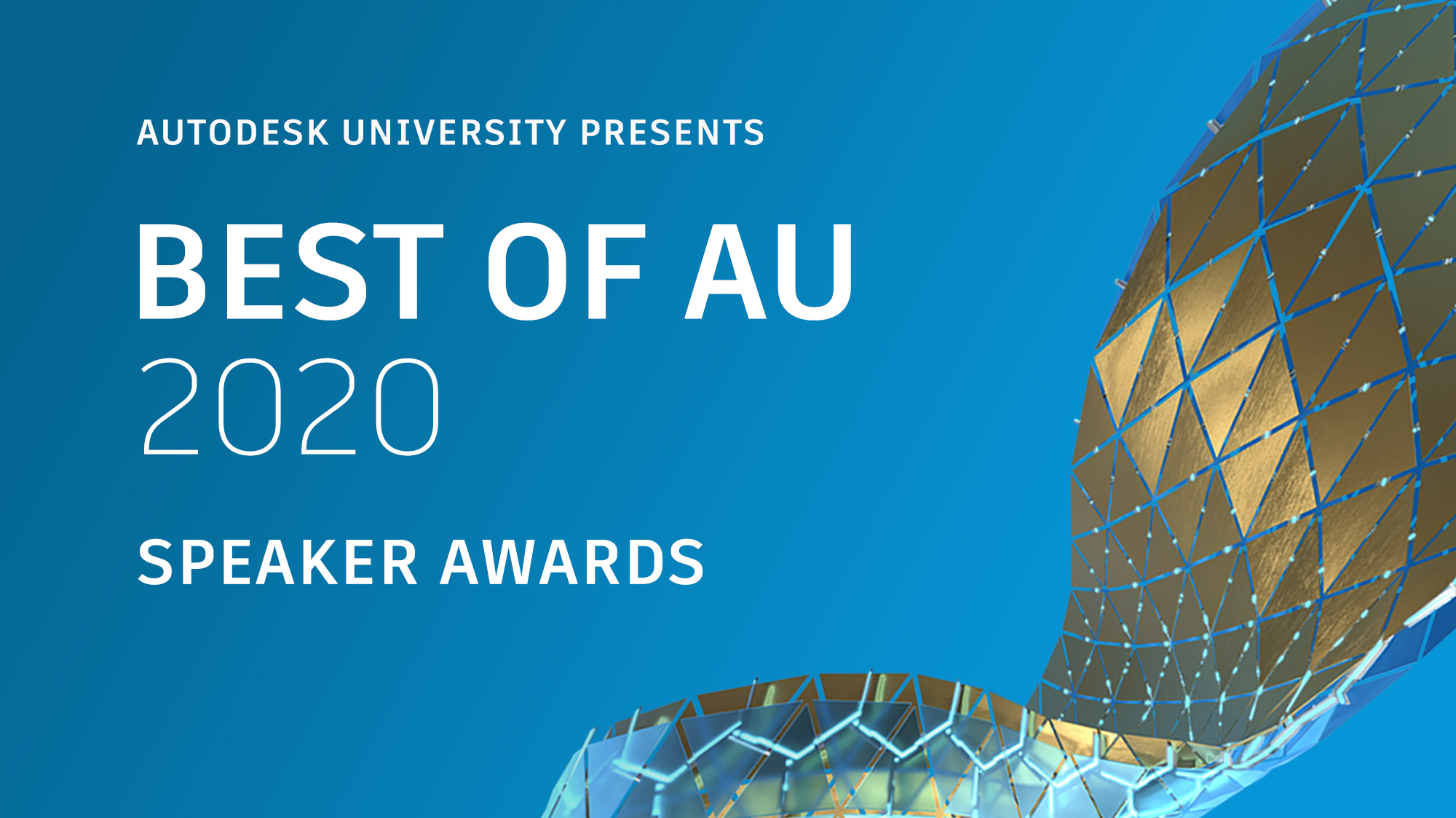 Best of AU 2020: Speaker Awards