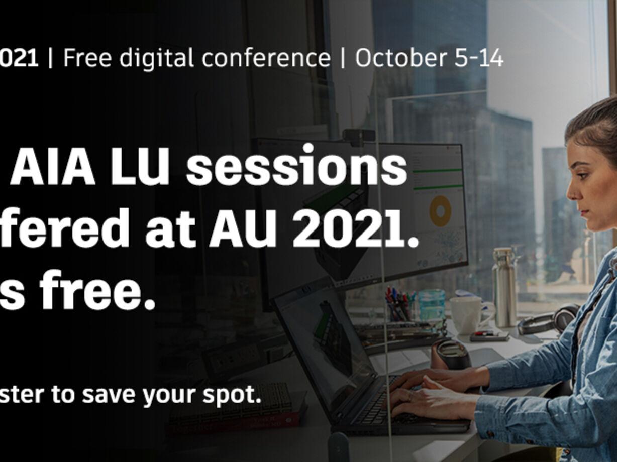 AIA-Approved Classes at AU 2021