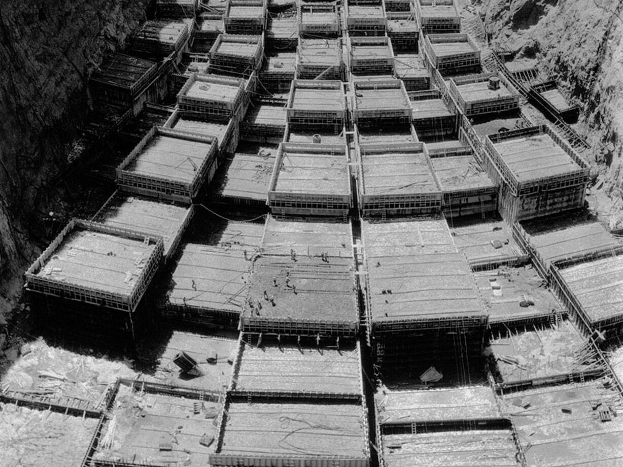 Hoover Dam—a lot of dam concrete