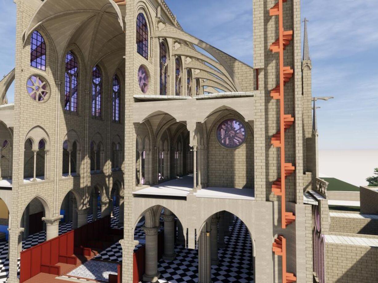 Notre Dame One Year After the Fire: Reconstruction and Reimagination