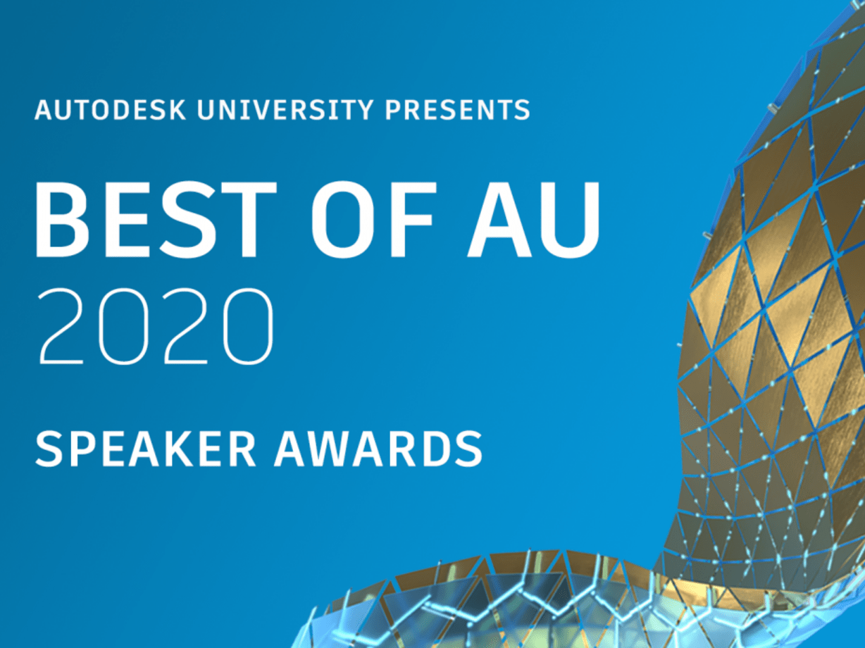 Best of AU 2020 Speaker Awards