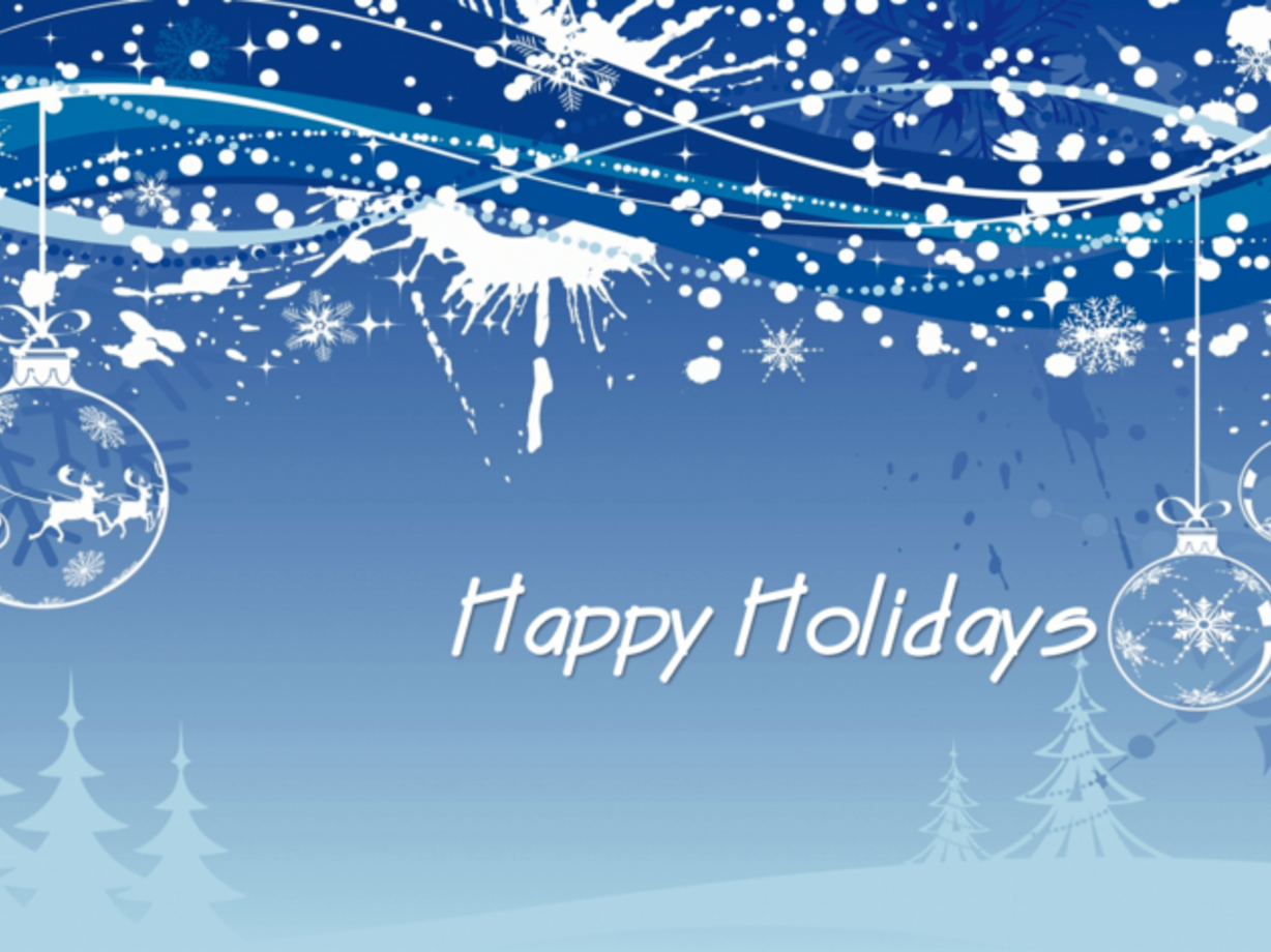 Happy holidays, from AU to you!