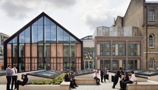 2025 RIBA Sustainability Award Central Foundation Boys&rsquo; School by Hawkins\Brown