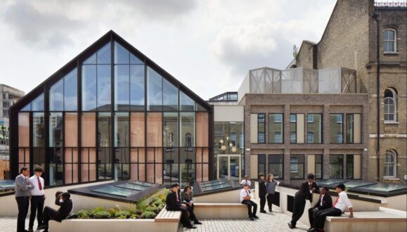 2025 RIBA Sustainability Award Central Foundation Boys&rsquo; School by Hawkins\Brown