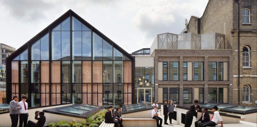 2025 RIBA Sustainability Award Central Foundation Boys&rsquo; School by Hawkins\Brown
