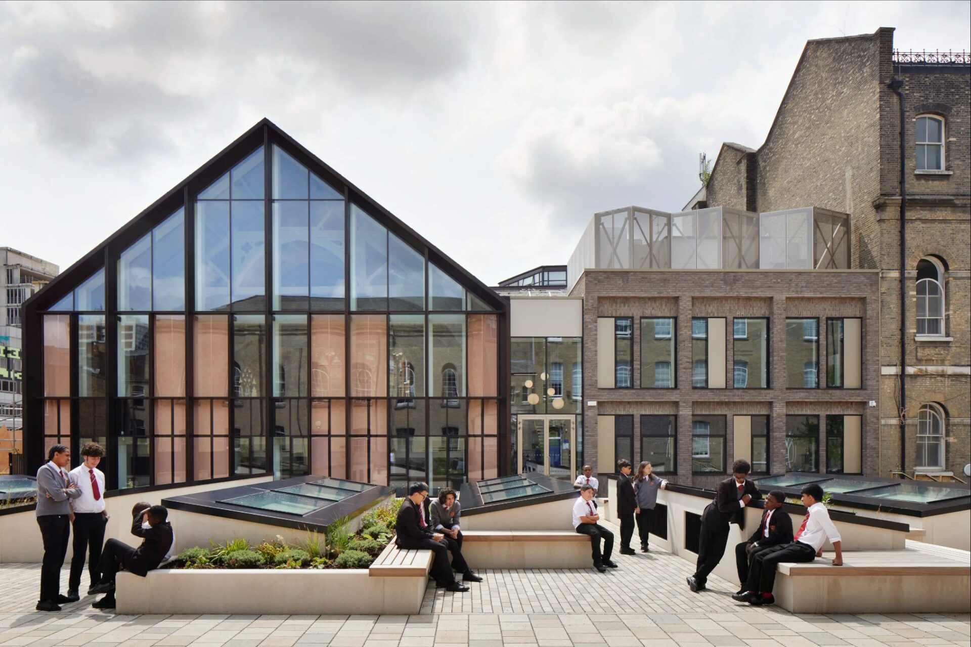 2025 RIBA Sustainability Award Central Foundation Boys’ School by Hawkins\Brown