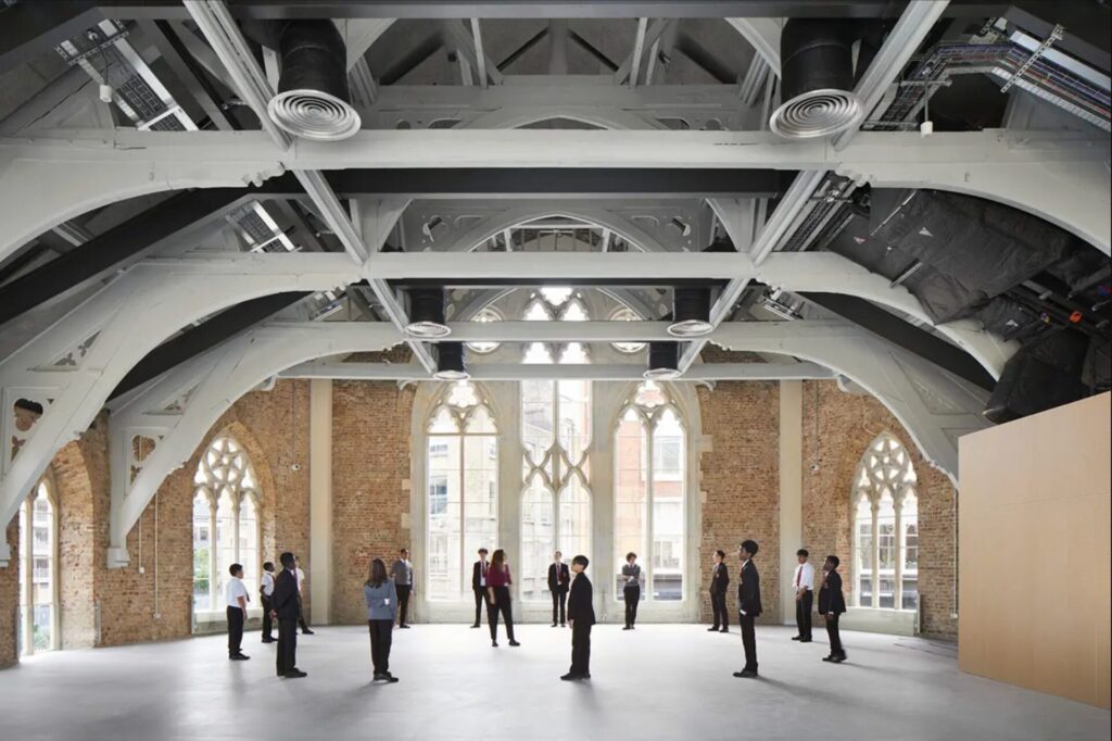 Central Faoundation Boy's School by Hawkings\Brown