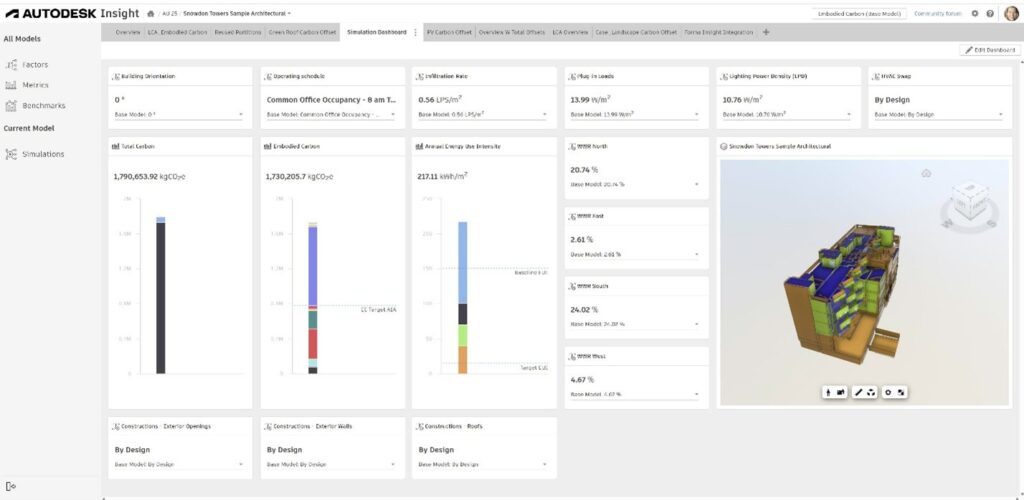 Simulation Factors screenshot