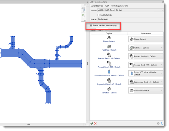 Part Mapping screenshot