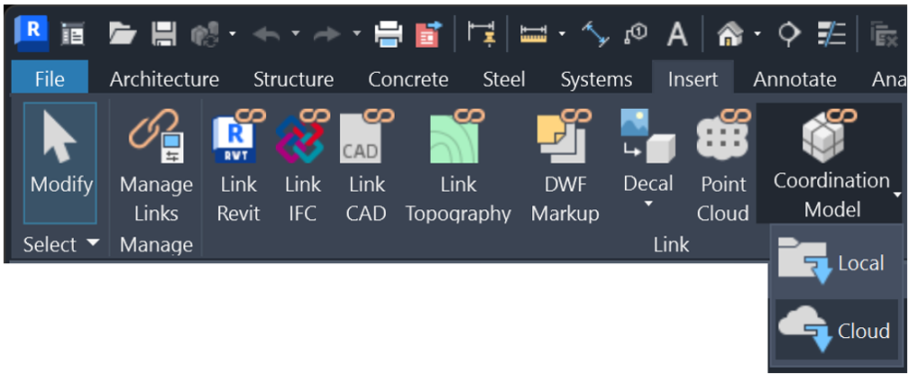 Load Coordination Models UI