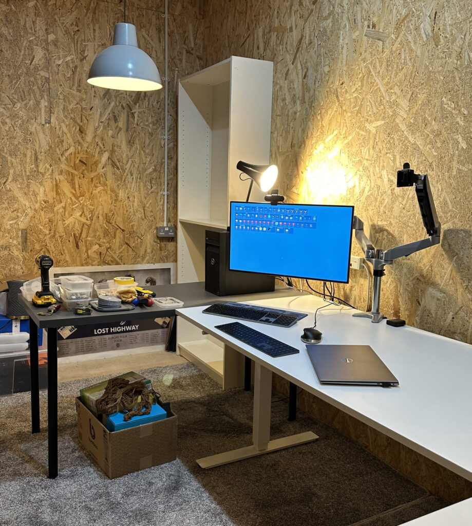 Figure 9 – The newly constructed office as internal fit-out begins