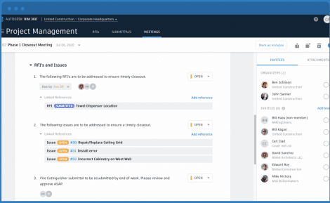 New BIM 360 Feature Connects RFI Workflows - Digital Builder