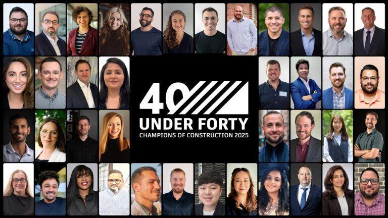 40 under 40 construction champions 2025 autodesk