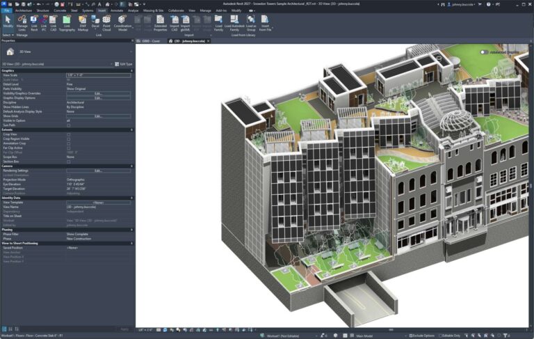 extended properties Revit autodesk forma