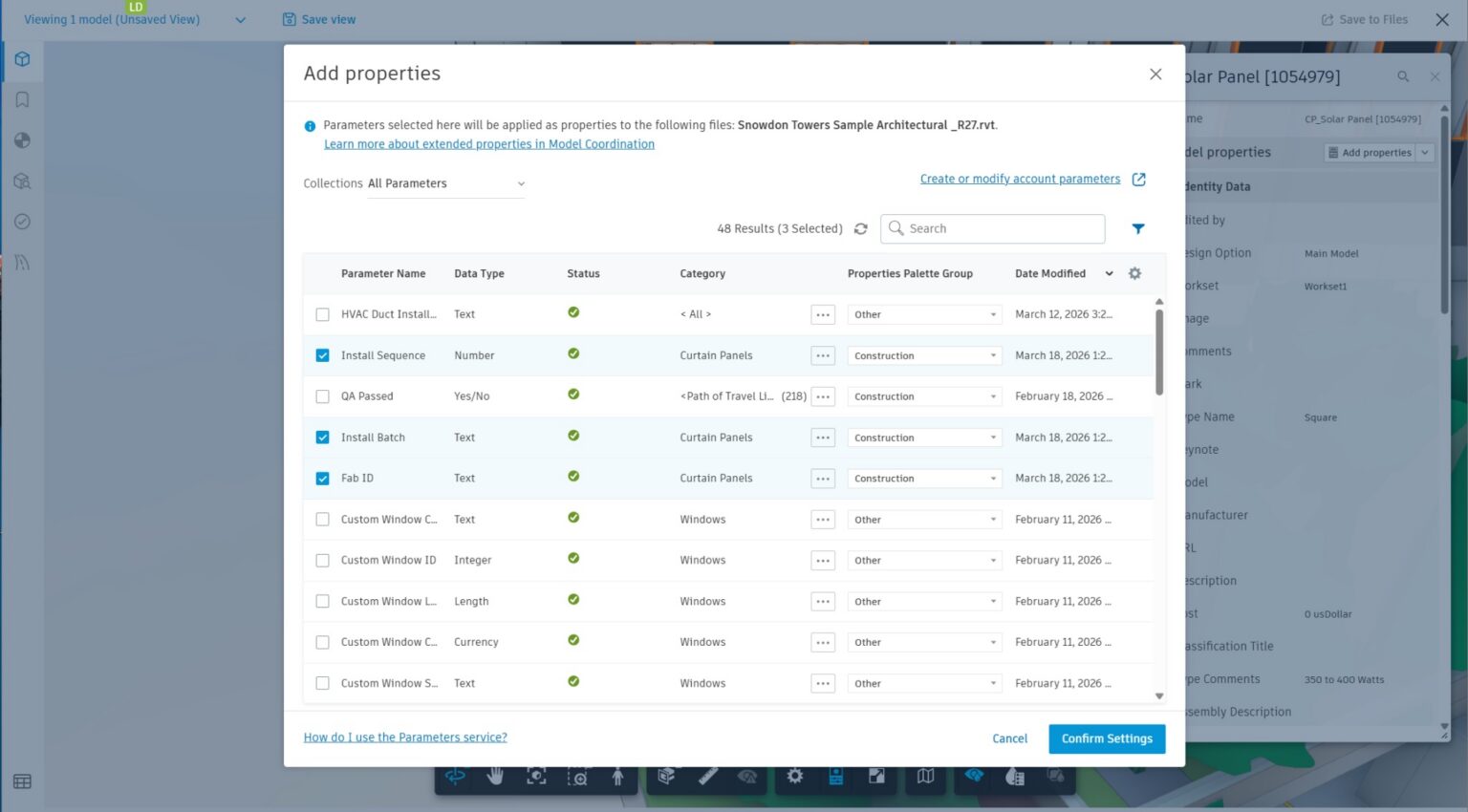 Democratizing the information model with Extended Properties and Revit ...
