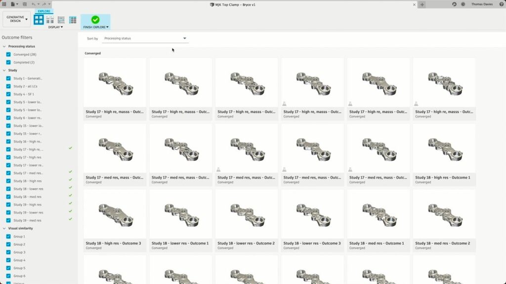 Generative design in Autodesk Fusion