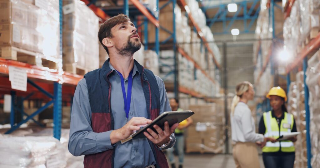 Inventory management using RTLS