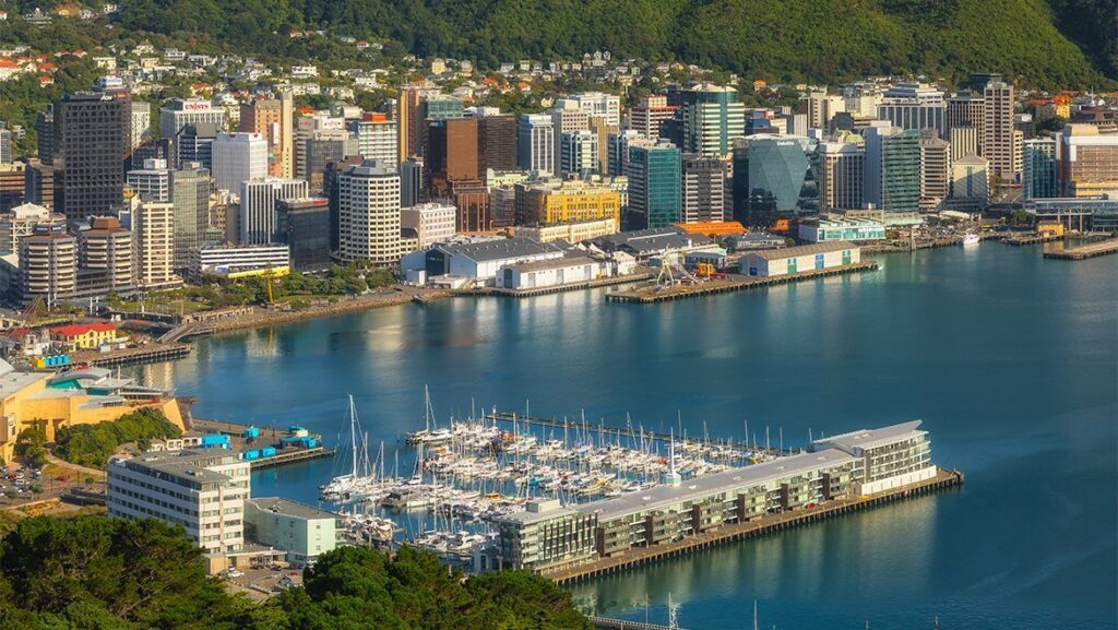 wellington NZ harbour