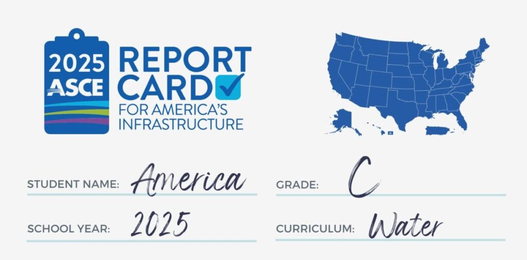 AI investment: water industry report card: America received a C from the ASCE