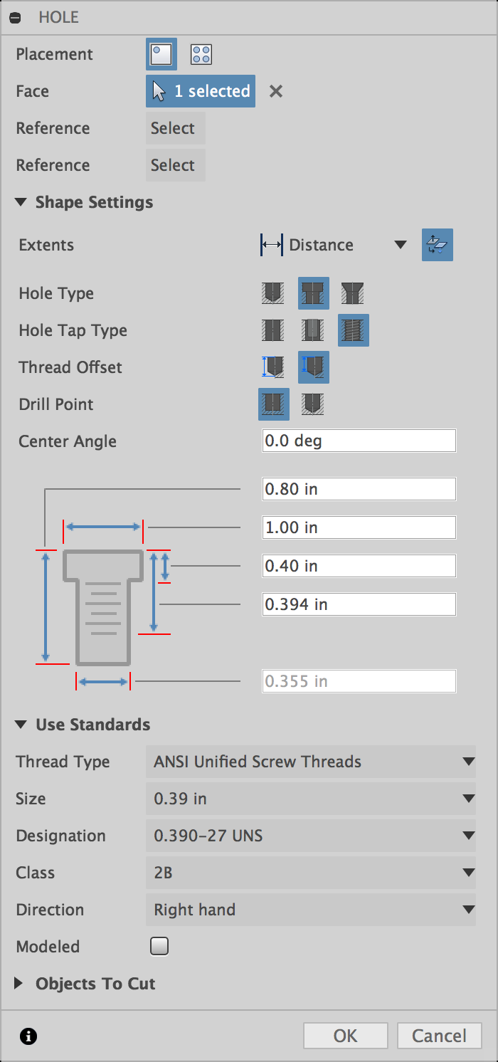 hole_thread Fusion 360 Blog