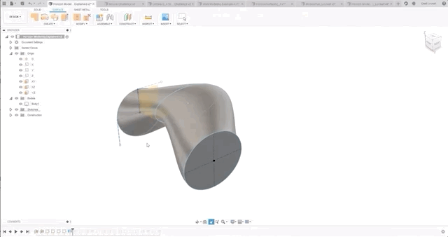 Autodesk Fusion 360 Sketch Plane Setup