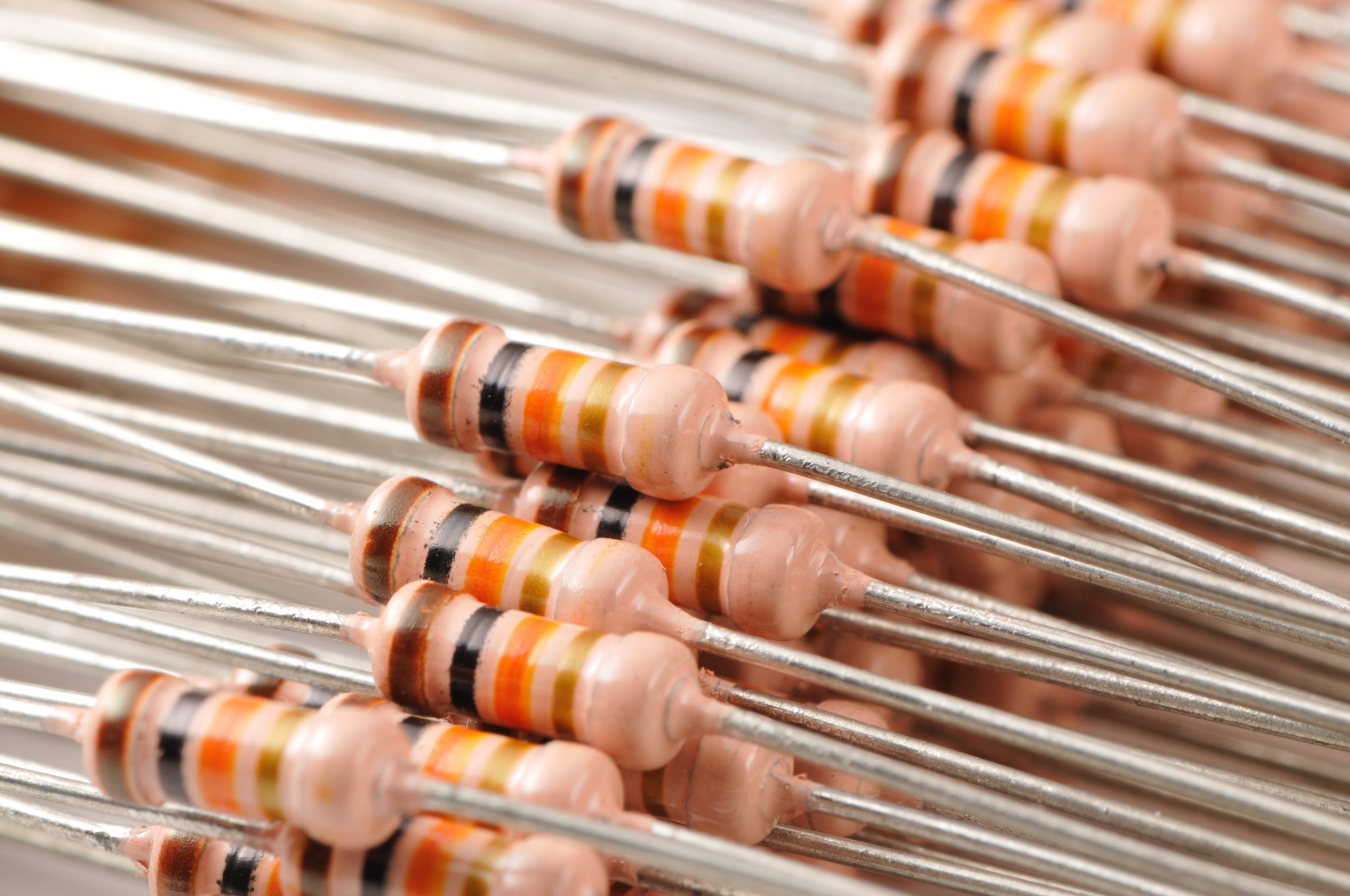 Radio components, colorcoded resistors with wire leads Fusion 360 Blog