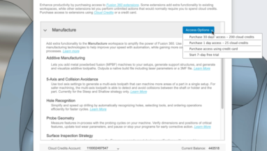 subscription and trial options