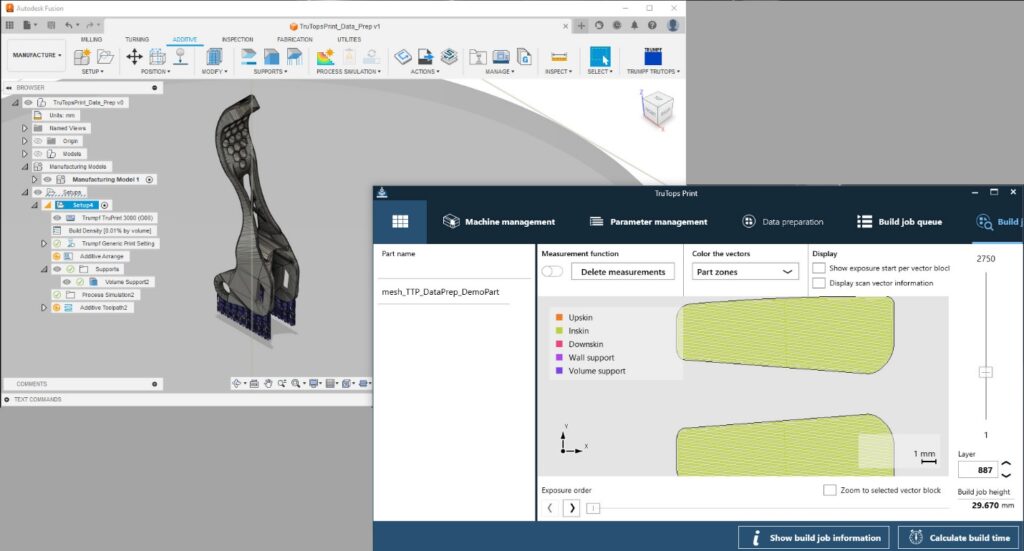 TRUMPF TruTops Print for Autodesk Fusion