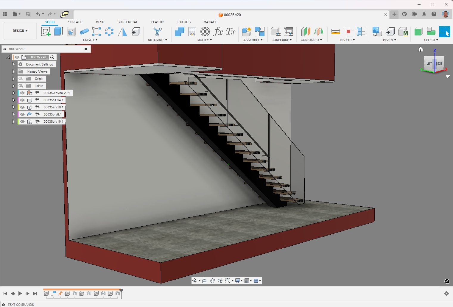 Help on Fusion stair parts configurations