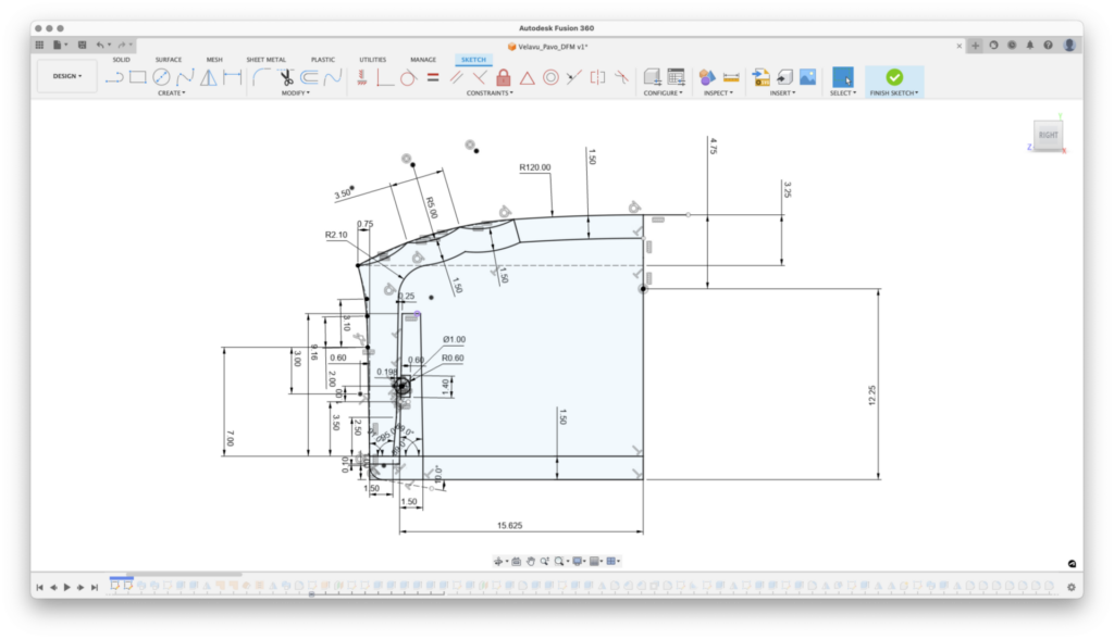 Velavu Autodesk Fusion 3D model engineering drawings