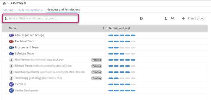 Data management in Autodesk Fusion.