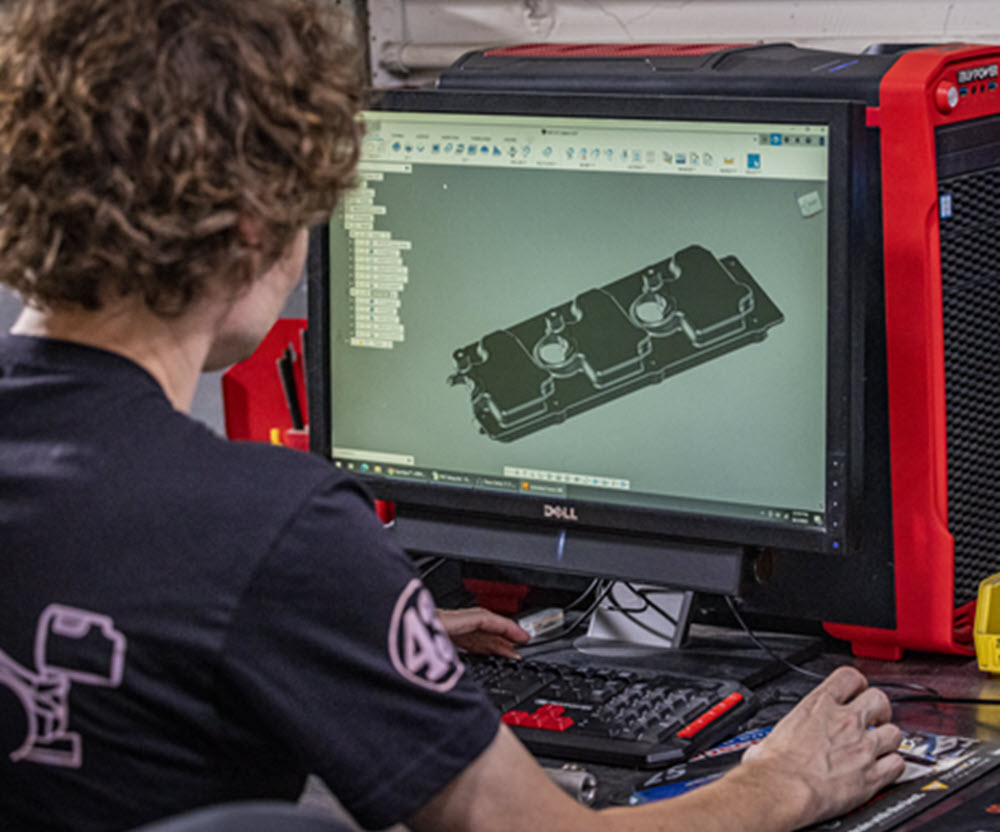 Custom part manufacturing using Autodesk Fusion.