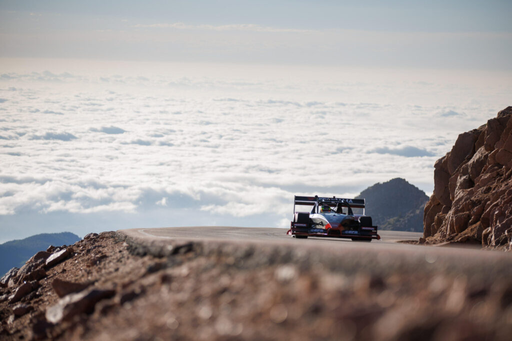 The Wolf raced by Robin Shute at Pike's Peak