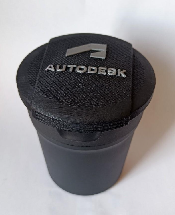 Custom texture patterns in Autodesk Fusion.