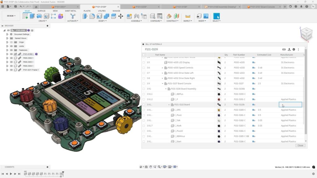 Bill of materials - Fusion AI