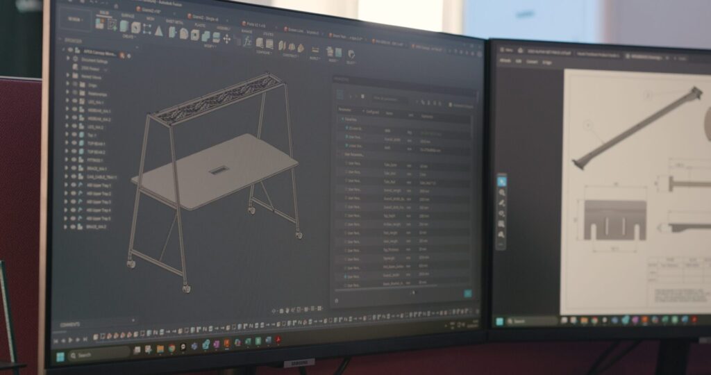 Hawk Furniture Autoedsk Fusion 3D model