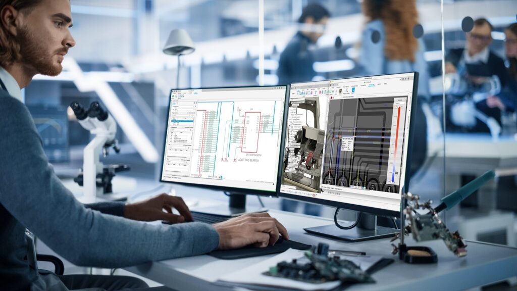Schematic design in Autodesk Fusion.