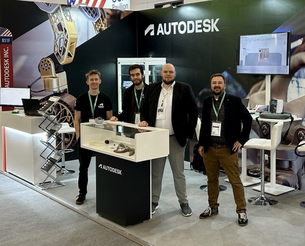 Autodesk additive manufacturing team at Formnext