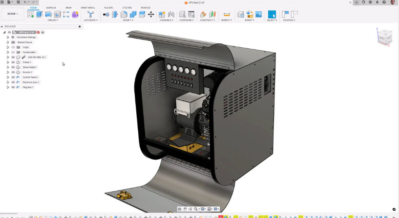Nesting in Autodesk Fusion