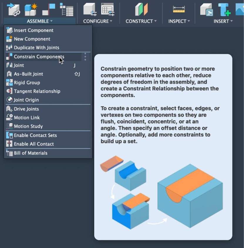 Schnellere Erstellung von Fusion-Baugruppen mit Abhängigkeiten
