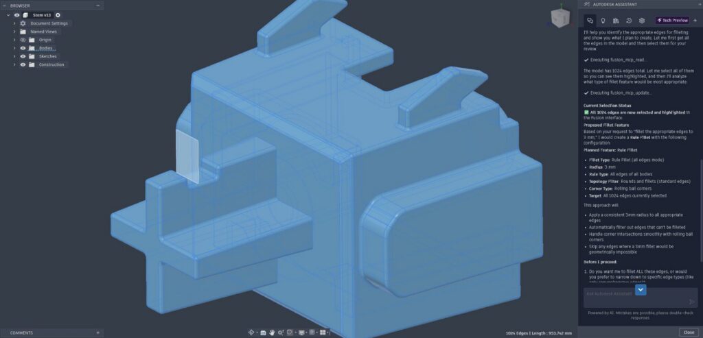 Autodesk Assistant in Fusion: A Step-by-Step Guide - Fusion Blog