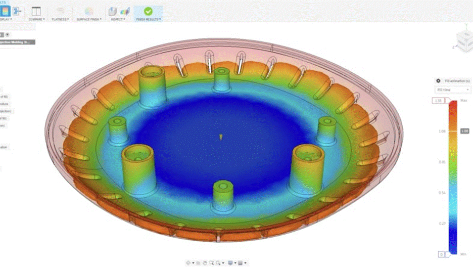 Fusion’s advanced simulation tools minimize manufacturing risks and help teams get ready for production.